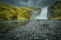 Waterval Ijsland Skorgafoss