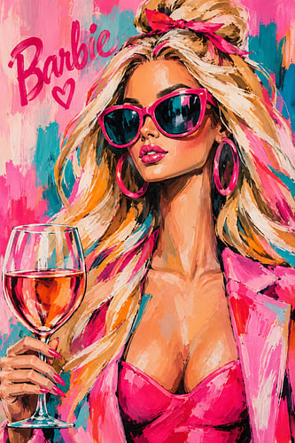 Wine barbie