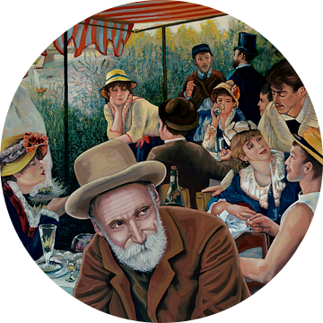 Auguste Renoir Schilderij van Paul Meijering