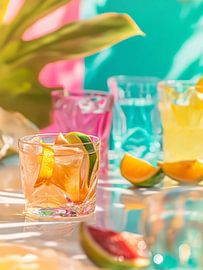 Sommerliche Drinks