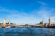 Blick auf die Brücke Pont Alexandre III in Paris, Frankreich par Rico Ködder Aperçu