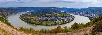 Die Rheinschleife bei Boppard, Deutschland von Adelheid Smitt