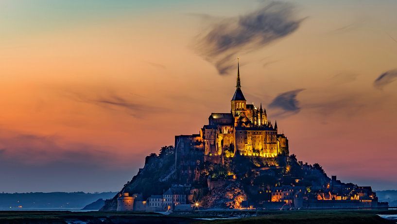 Bedevaartsoord Mont Saint Michel van Roy Poots