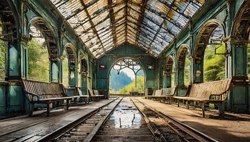 Station Lost Place van Mustafa Kurnaz