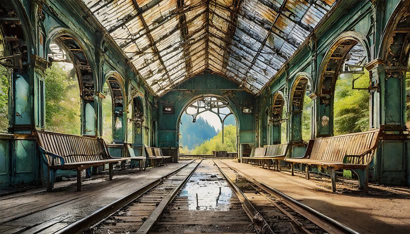 Gare Lost Place par Mustafa Kurnaz