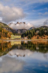Lago di Misurina in den Dolomiten