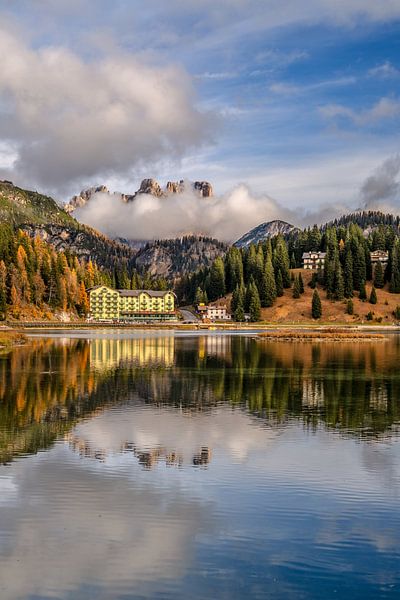 Le lac de Misurina dans les Dolomites par Achim Thomae Photography