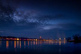 Kampen in het blauwe uurtje von Erik Veldkamp