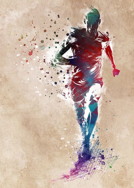 Läufer Sport Kunst #Läufer #Sport #Jogging von JBJart Justyna Jaszke