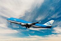 KLM Boeing 747-400, PH-BFB, City of Bangkok