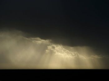 Dramatische Abenddämmerung