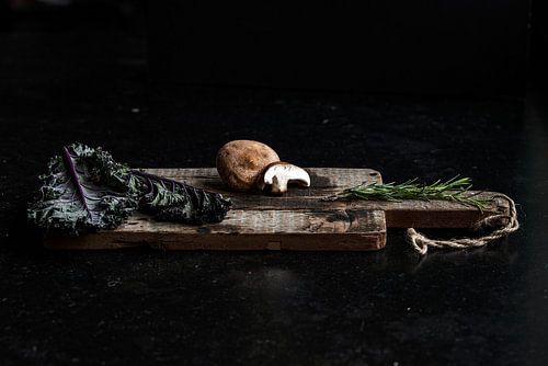 Minimalistic food still life