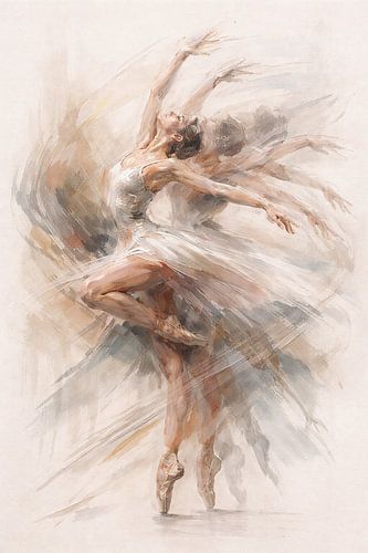 „Grace in Motion“ – Ballett-Malerei