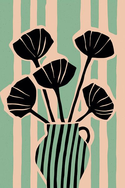 Striped Still Life (Menthe) par Treechild
