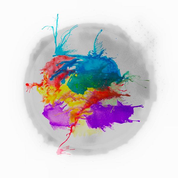 Moon Splash by Mad Dog Art