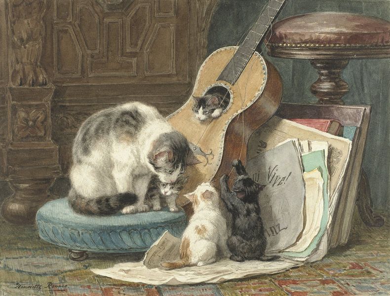 De toonkunstenaars, Henriëtte Ronner-Knip van Meesterlijcke Meesters