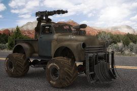 Outlander Camion et arme à feu sur HMS