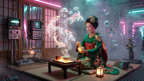 Japon, geisha