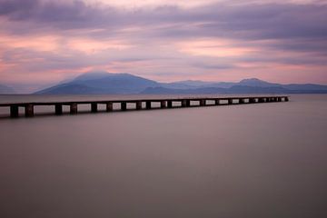 Lago di Garda II by Leo van Valkenburg