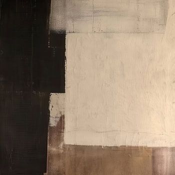 Modern abstract in earth tones