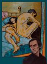 Arie Kater Painting by Paul Meijering thumbnail