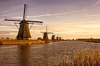 Dutch Windmills in Kinderdijk
