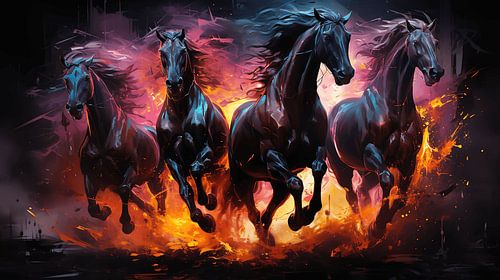 Running Horses