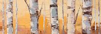 Aspenwoud Palet Messtijl Olieverfschilderij van Art In Focus thumbnail