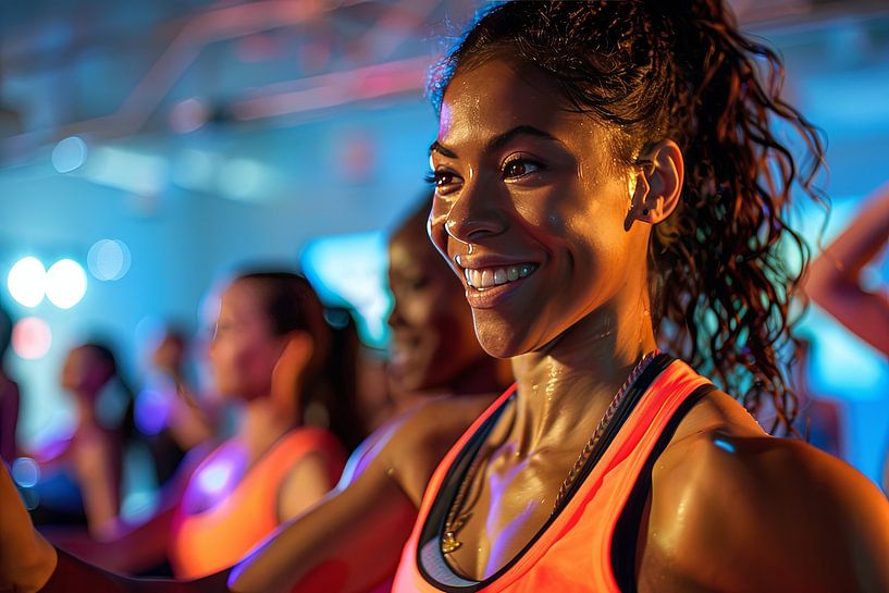 les personnes actives dans le domaine du fitness ou de la gymnastique par Egon Zitter