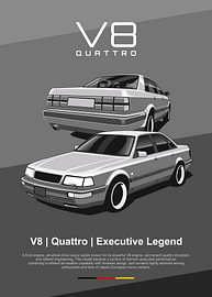 Audi V8 Quattro van Kaminarirace