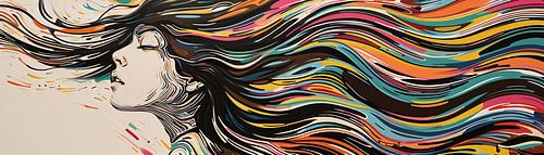 Kleurrijke Werveling