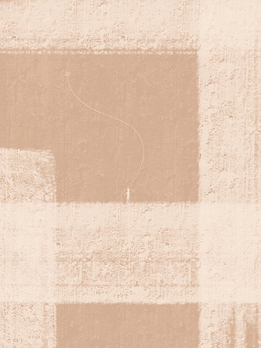 The Kite Kid - Beige