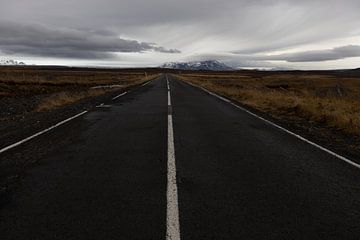Endless road Iceland