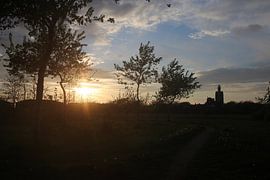 Uitzicht over Westkapelle van Wendy Hilberath