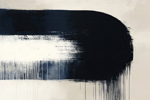 Gouttes d'eau Infinity bleu profond