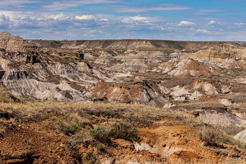 Die Badlands in Alberta Kanada von Roland Brack
