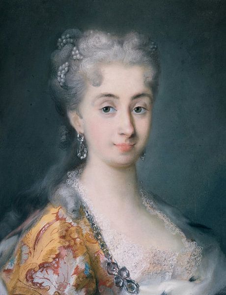 Pisana Mocenigo, née Corner (or Cornaro), Rosalba Carriera by Masterful Masters