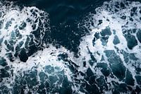 De deining van de blauwe zee II