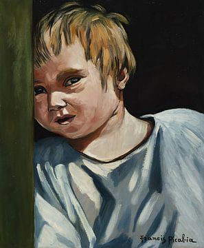 Francis Picabia - Portret van een kind (ca. 1941) van Peter Balan