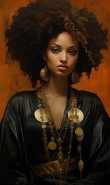 Afrikanische Frau 02 von Ellen Reografie