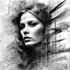 Abstract Beauty von Wall Art Creations by Peter