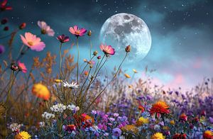 Wildblumen in der Natur