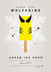 My SUPERHERO ICE POP - Wolverine van Chungkong Art