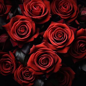 Rote Rosen von The Xclusive Art