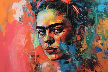 Frida Pop Art sur Art Merveilleux