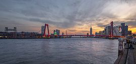 Willemsbrug Rotterdam von Klaas Doting