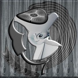 Vouw van Bewustzijn van Burnie1100 ART Specifiek, Uitzonderlijk, Ondefinieerbaar