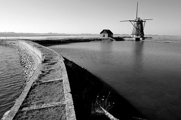 Molen op Texel. van M. van Oostrum