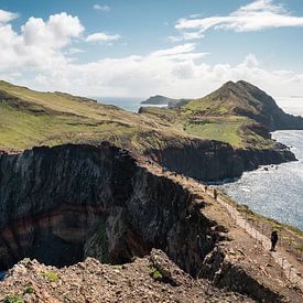 Uitzicht op de Ponta de São Lourenço in Madeira van Jolanda Aalbers