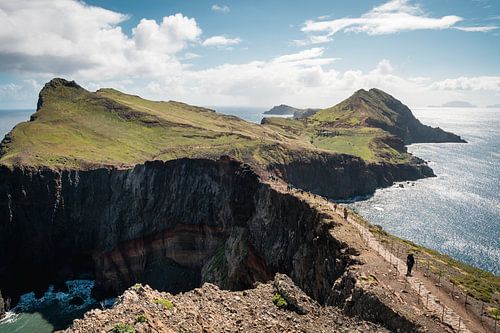 Uitzicht op de Ponta de São Lourenço in Madeira